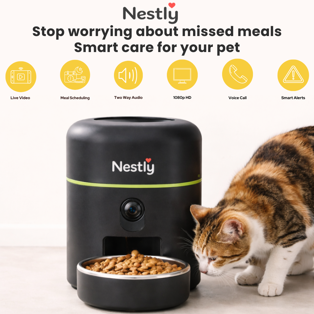Nestly - Smart Pet Feeder 50% OFF