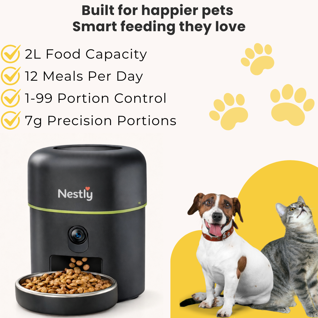 Nestly - Smart Pet Feeder 50% OFF